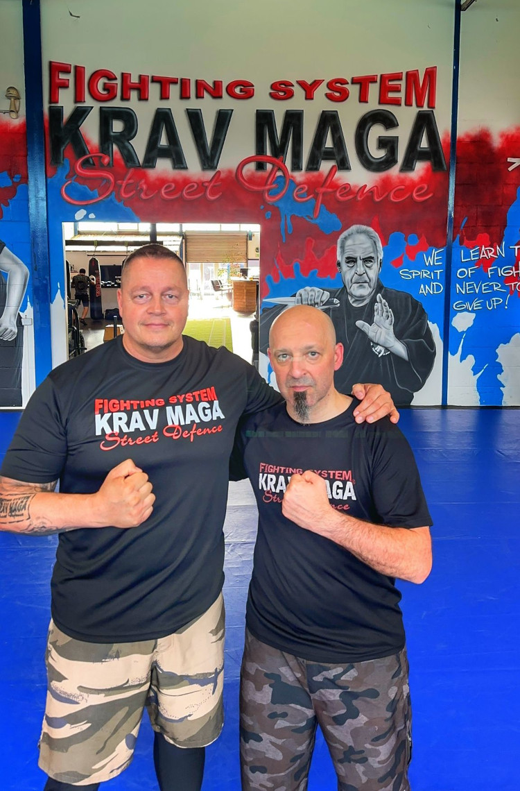 Krav Maga Street Defence in München mit Yauheni Prykhodzka und Michael Rüppel